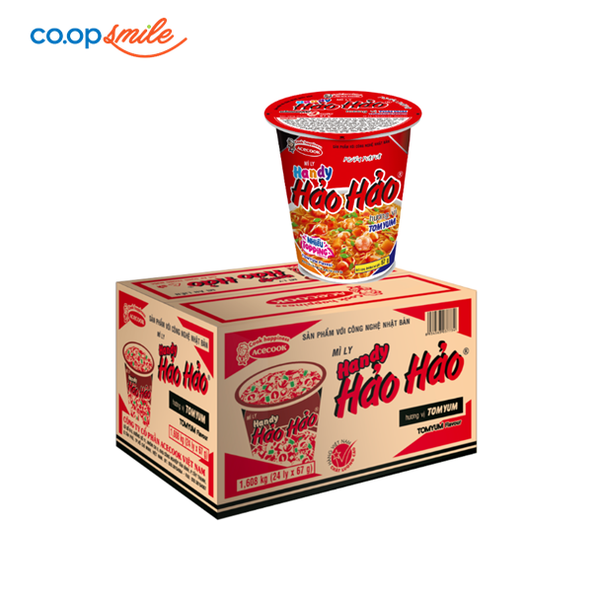 Mì Handy vị Tomyum thùng 24lyx67g