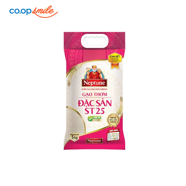 Gạo thơm đặc sản ST25 Neptune 5kg