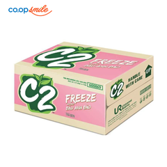 Trà đen C2 Free dâu anh đào chai 24x455ml