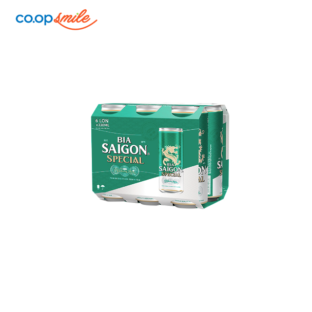 Bia Sài Gòn Special lon cao 6x330ml