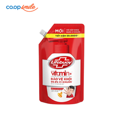 Nước rửa tay Lifebuoy bạc bảo vệ túi 1kg