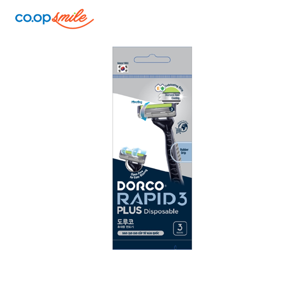 Dao cạo râu DORCO TRC100BL 3P