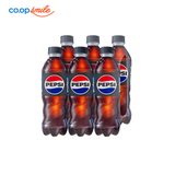 Nước ngọt có ga Pepsi không calo chai 6x390ml