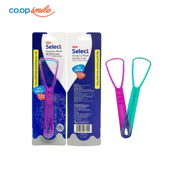 Dụng cụ vệ sinh lưỡi CoopSelect 2 cái
