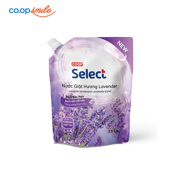 Nước giặt lavender CoopSelect túi 3.5kg