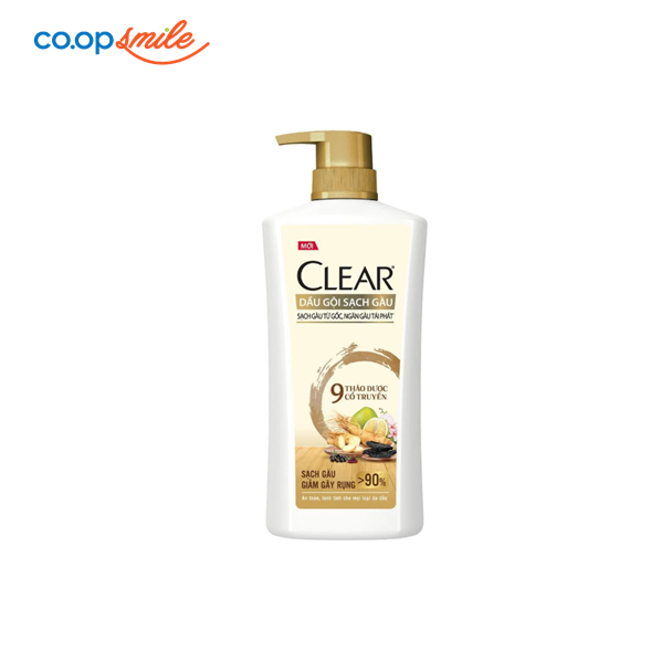 Dầu gội Clear thảo dược cổ truyền 630g
