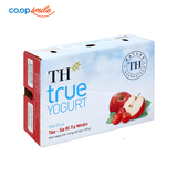 Sữa chua TH táo & sơri hộp 48x100g
