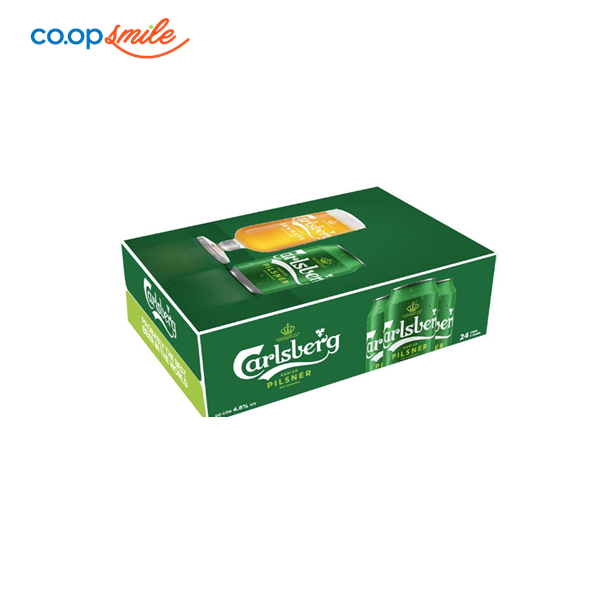 Bia Carlsberg D.Pilsner thùng 24x330ml