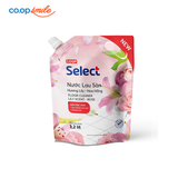 Nước lau sàn Coop Select lily & hoa hồng túi 3.2L