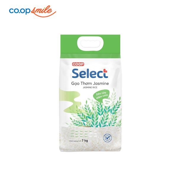Gạo Jasmine Coop Select 7kg