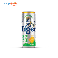 Bia Tiger Soju dưa lưới lon 330ml