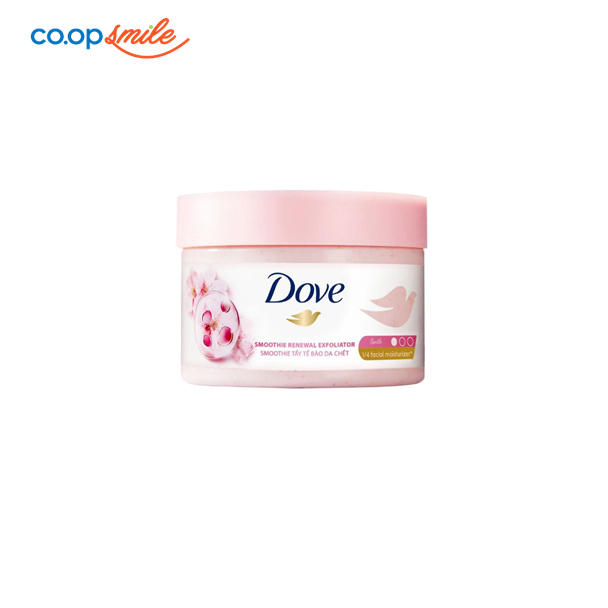 Kem tẩy tế bào chết Dove dưỡng ẩm anh đào 298g