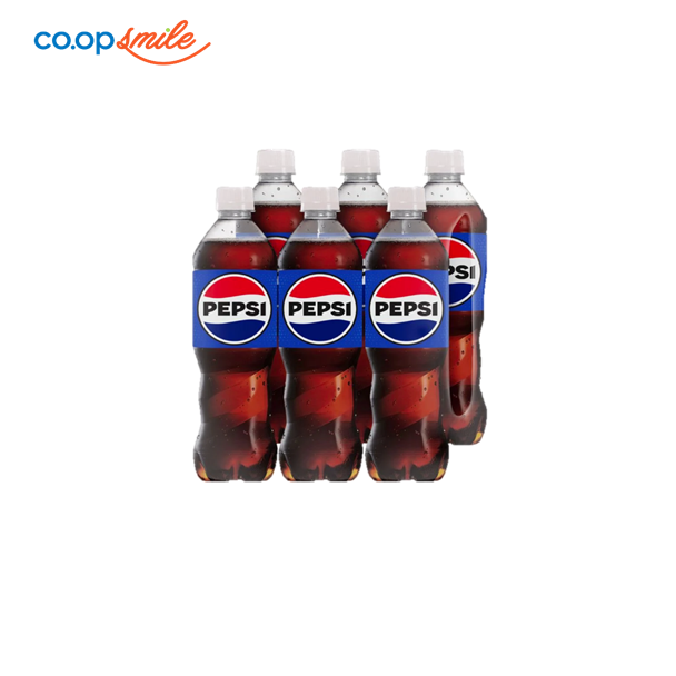 Nước giải khát Pepsi chai 6x600ml