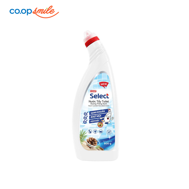 Nước tẩy Toilet hương thông xanh CoopSelect 800g