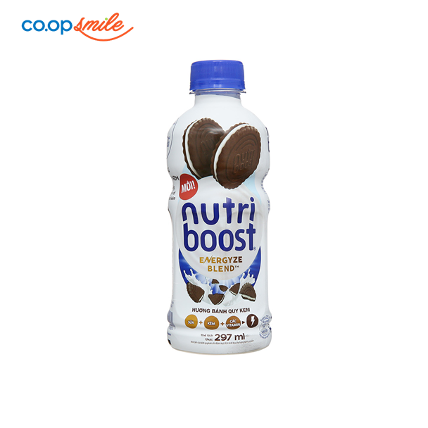Sữa trái cây NUTRI bánh quy kem 297ml