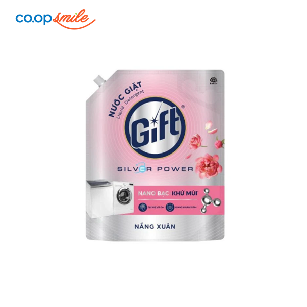 Nước giặt Gift nắng xuân túi 3.6kg