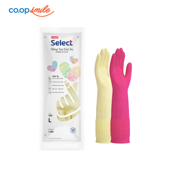 Găng tay cao su dài Coop Select L