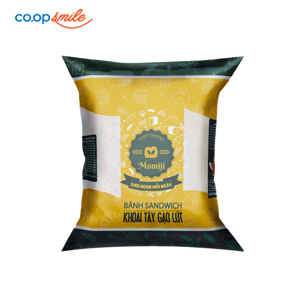 Sandwich Momiji khoai tây gạo lứt 120g