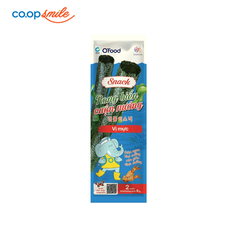 Snack rong biển cuộn nướng vị mực 6g