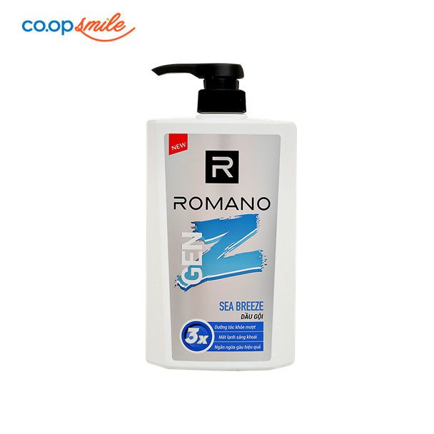 Sữa tắm gội ROMANO GenZ Sea Breeze 610g