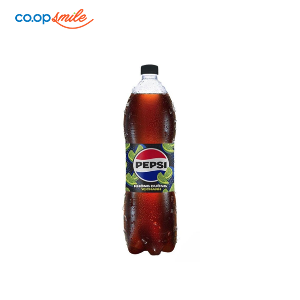 Nước giải khát Pepsi zero calo chanh 1.5L