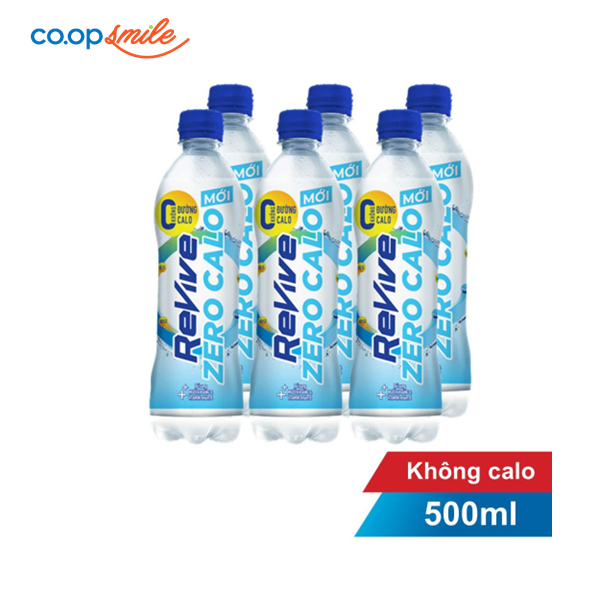 Thực phẩm bổ sung nước Revive zero calo lốc 6x500ml