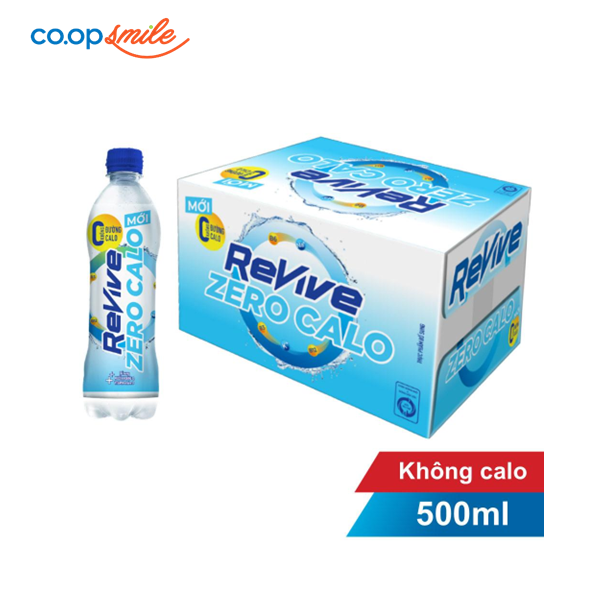 Thực phẩm bổ sung nuoc Revive zero calo thùng 24x500ml