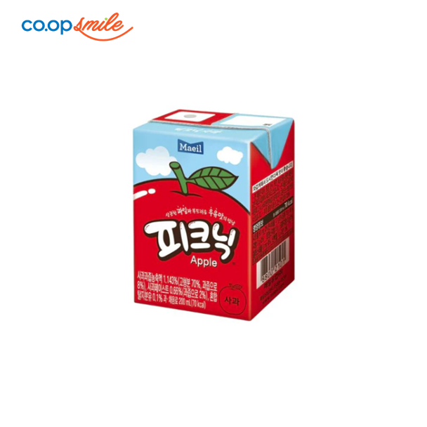 Nước ép hoa quả Picnic táo hộp giấy 200ml