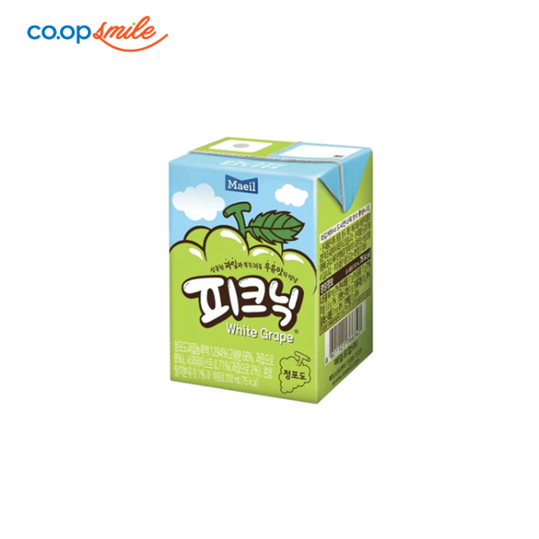 Nước ép hoa quả Picnic nho hộp giấy 200ml