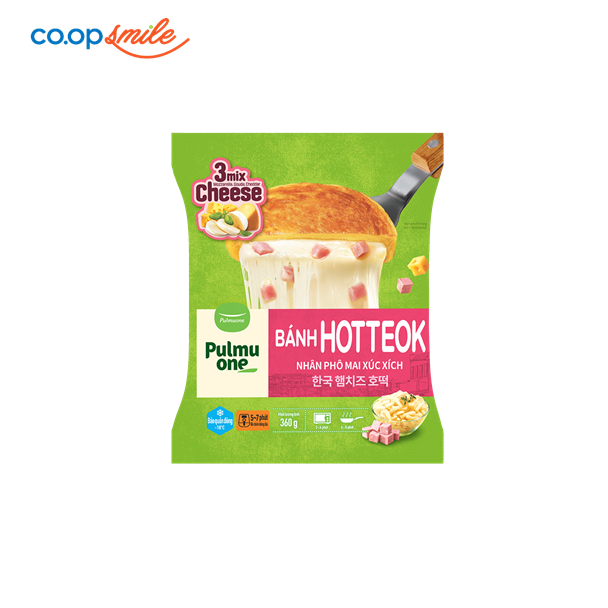 Bánh Hotteok nhân phô mai xúc xích 360g