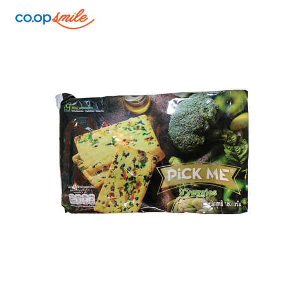 Bánh qui rau củ PICK ME 180g