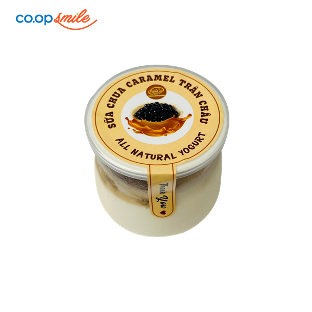 Sữa chua caramel trân châu 110ml   Tâm Lợi