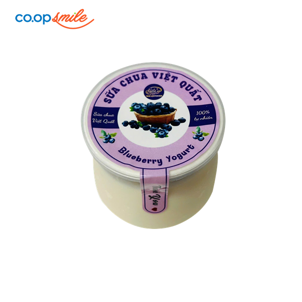 Sữa chua vị việt quất 110m   Tâm Lợi