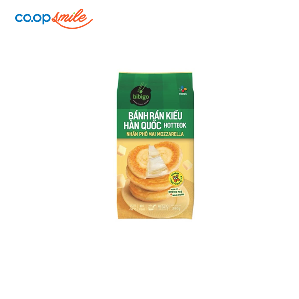 Bánh Hotteok nhân phô mai Mozzarella CJ 280g