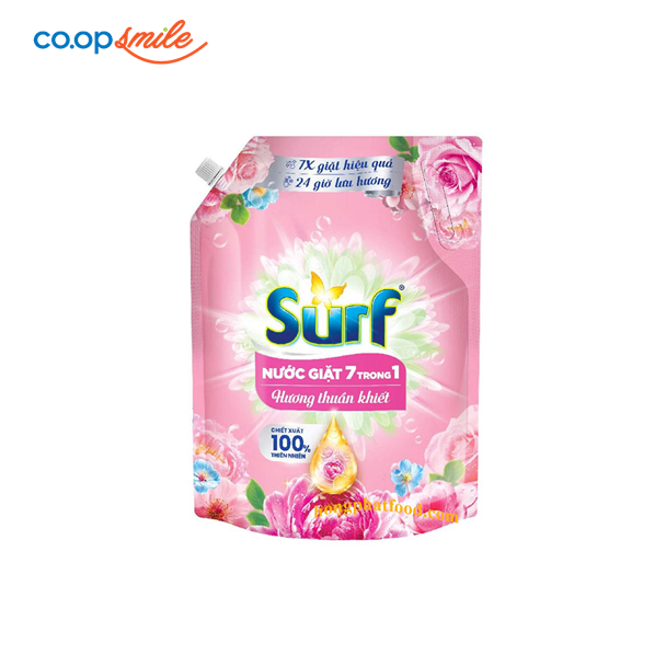 Nước giặt Surf 7 trong 1 hương thuần khiết 2.5kg
