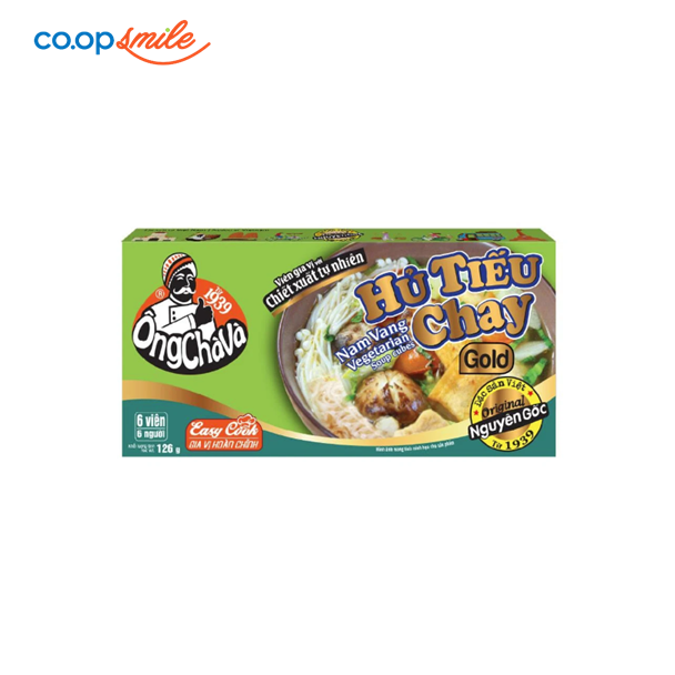 Viên gia vị hủ tiếu chay Nosa 126g