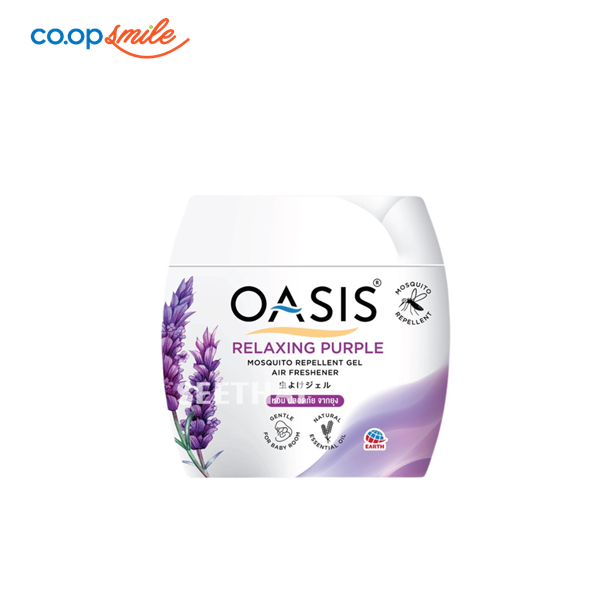 Sáp thơm đuổi muỗi OASIS relaxing purple 180g
