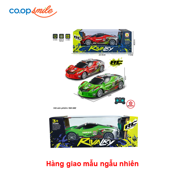 Xe thể thao/ xe đua điều khiển 168 58E/55