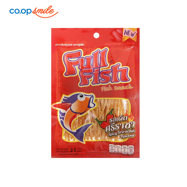 Snack cá Full Fish cay Sriracha 21g