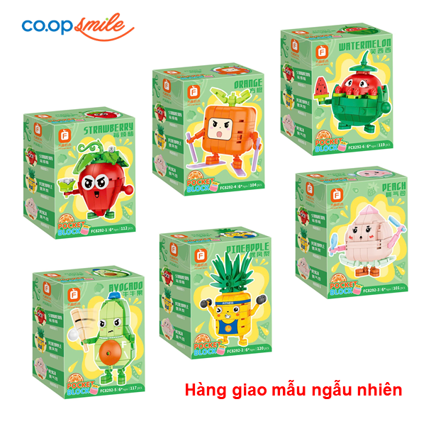 Hộp đồ chơi lắp ráp Rau củ FC8290 1/../6