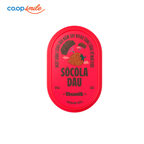 Kem dâu soco Vinamilk hộp 400ml