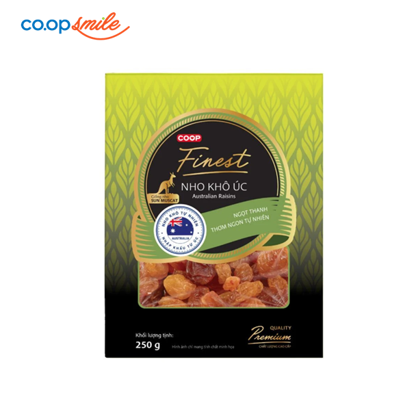 Nho Úc Sun Muscat Coop Finest 250g
