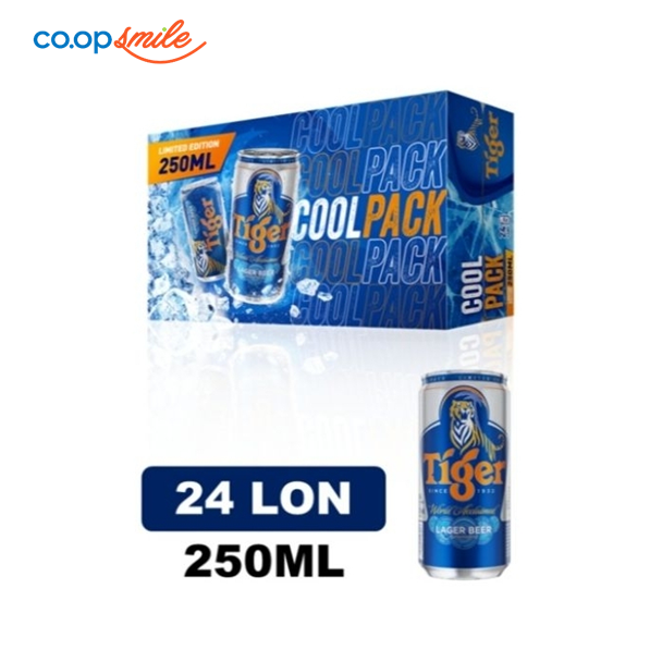 Bia Tiger lon thùng 24x250ml