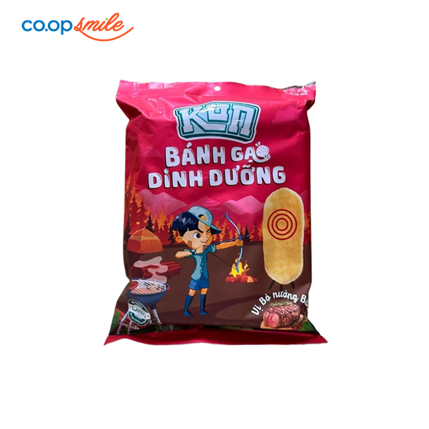 Bánh gạo dinh dưỡng KUN vị bò BBQ 113.4g