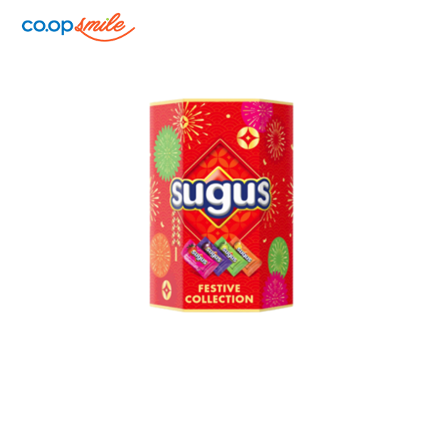 Kẹo mềm Sugus trái cây hộp lục giác 99g