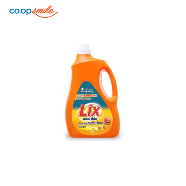 Nước giặt Lix hương nước hoa 3.3kg
