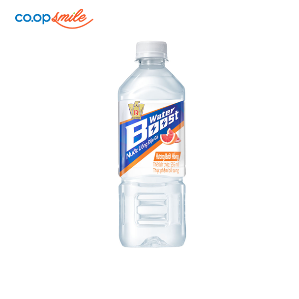 Nước điện giải Water Boost vị Bưởi chai 555ml