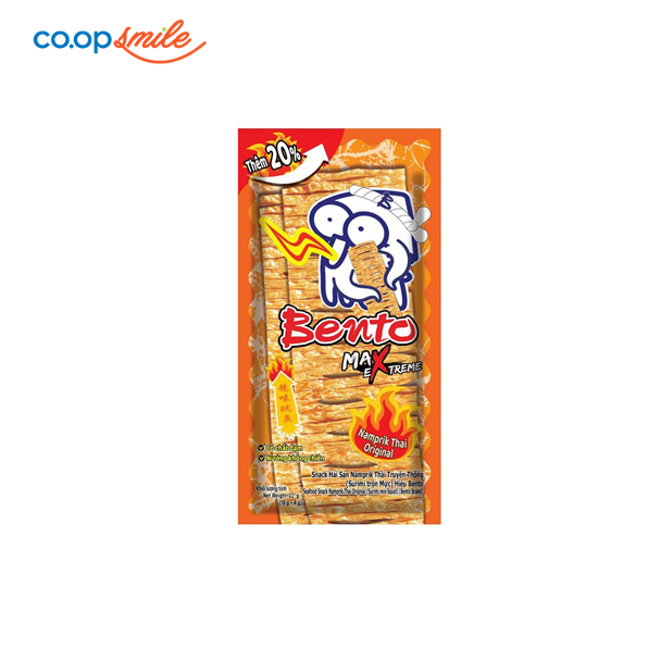 Snack Hải Sản Namprik Thái Truyền Thống Bento 18g