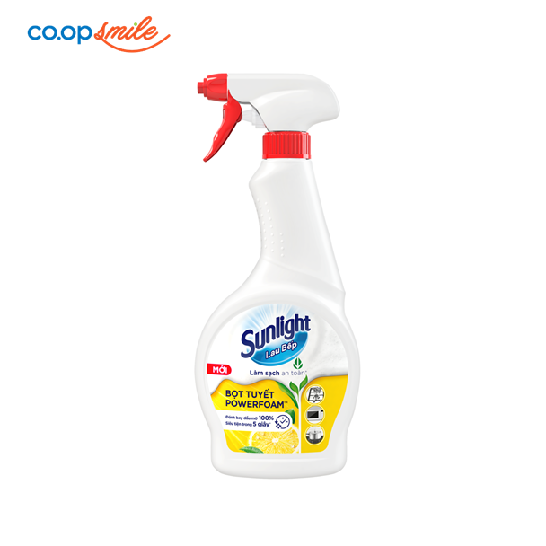Nước lau bếp Sunlight power foam 500ml