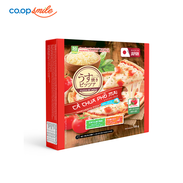 Pizza cà chua phô mai SGF 135g